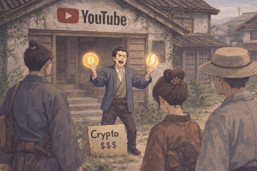 Crypto Loses Viewers on YouTube