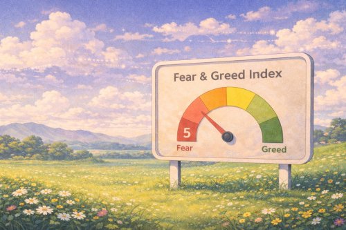 Fear and Greed Index Drops to 5