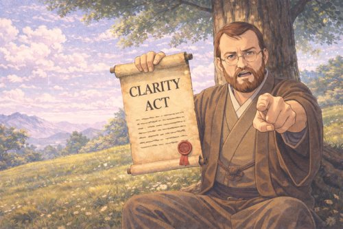 Hoskinson  Criticizes the CLARITY Act