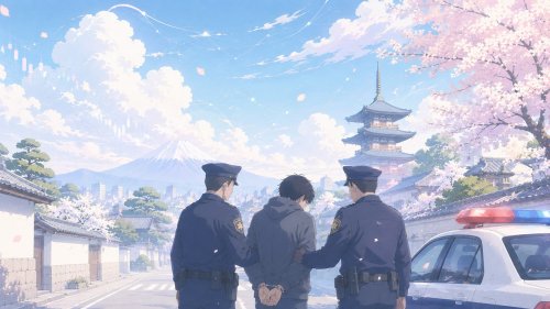 Hu Shi Arrested in Japan
