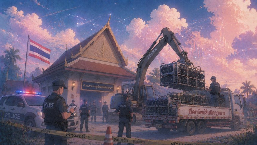 Thailand Seizes 45 Bitcoin Mining Machines