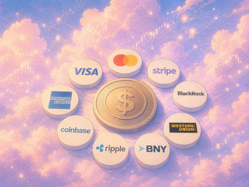 Open USD Gains Support from Visa, Mastercard, and BlackRock