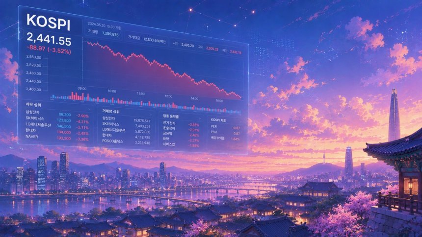 KOSPI Under Heavy Pressure